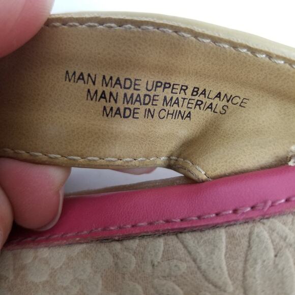 boc Born Concept Women's Pink Faux Leather Thong Sandals Flip Flops Size 7 - Picture 10 of 10